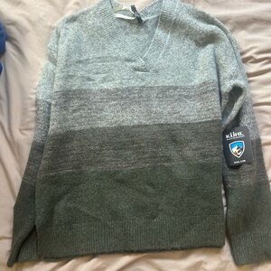 Kuhl Forest Green Ombre Sweater